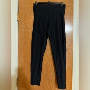 Aerie Black Ribbed Leggings